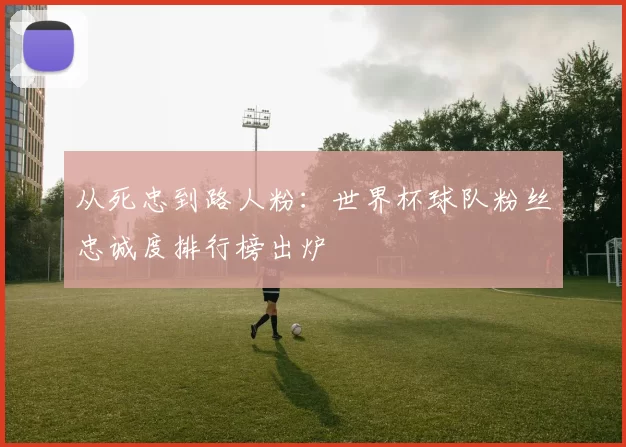 从死忠到路人粉：世界杯球队粉丝忠诚度排行榜出炉